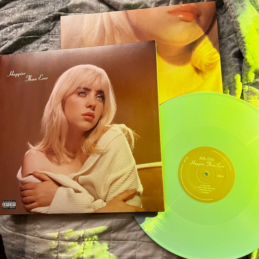 Billie Eilish Happier Than Ever Vinyl